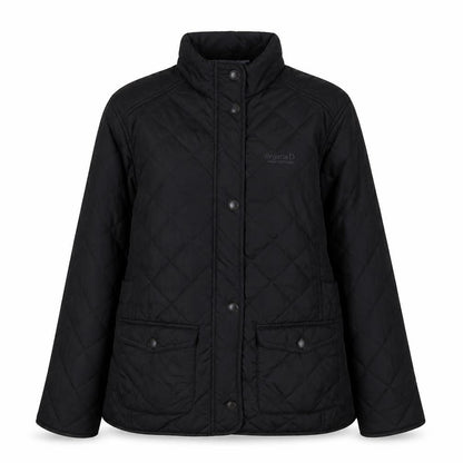 Womens UK Size 10 Regatta Black Quilted Coat