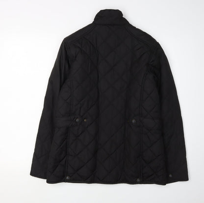 Womens UK Size 10 Regatta Black Quilted Coat