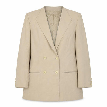 Womens UK Size 12 Alexon Regular Beige Suit Jacket