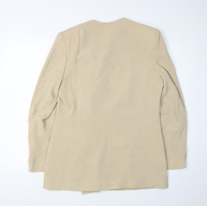 Womens UK Size 12 Alexon Regular Beige Suit Jacket