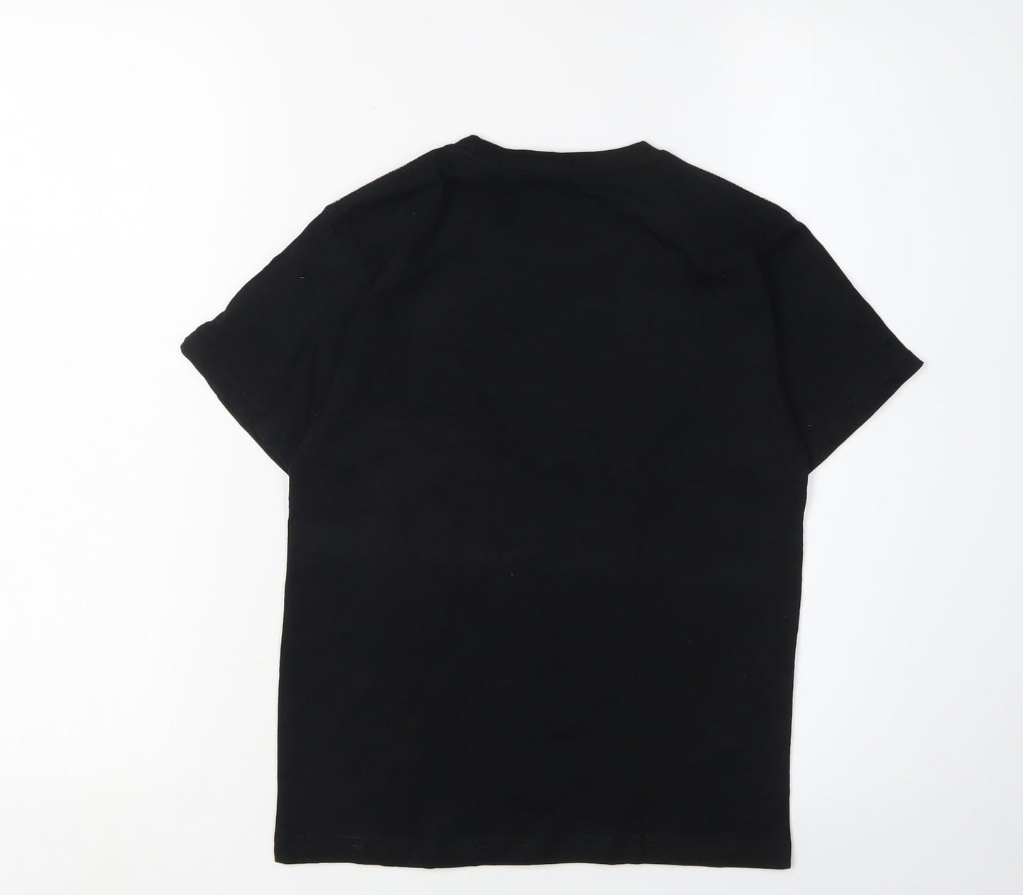 UFC Boys Black T-Shirt Size 9-10 Graphic Cotton Casual