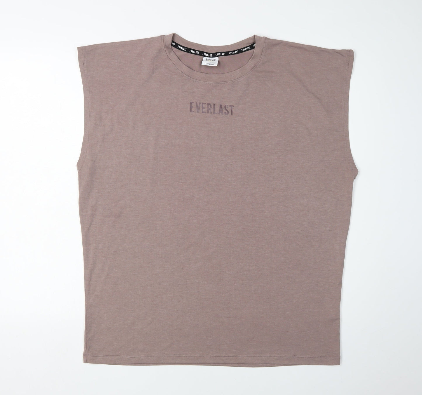 Everlast Women's Brown Sleeveless Tank Top Size 12