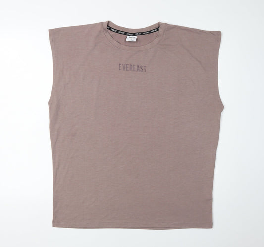 Everlast Women's Brown Sleeveless Tank Top Size 12
