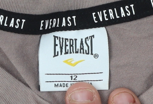 Everlast Women's Brown Sleeveless Tank Top Size 12