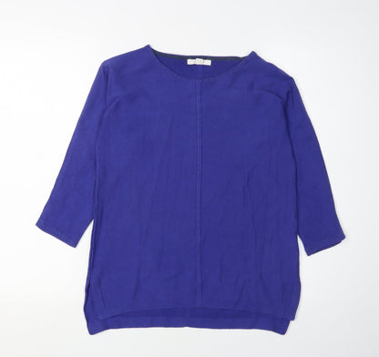 Womens UK Size 8 White Stuff Blue Pullover Jumper