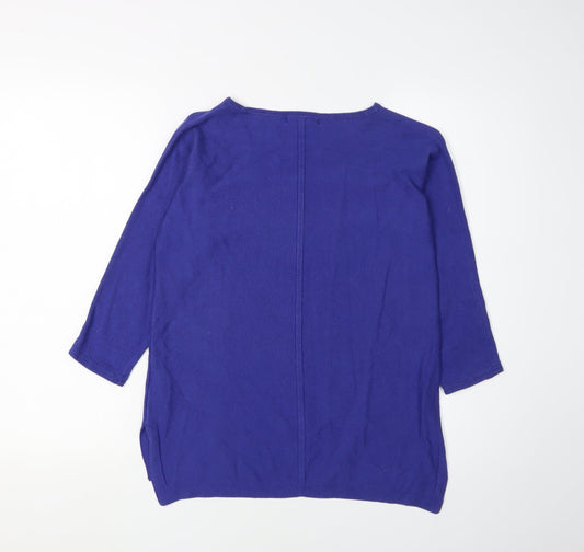Womens UK Size 8 White Stuff Blue Pullover Jumper