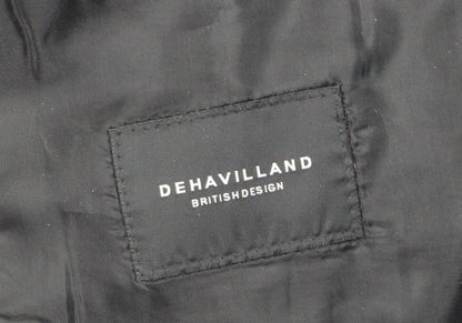 Mens UK Size 46 Dehavilland Regular Blue Suit Jacket