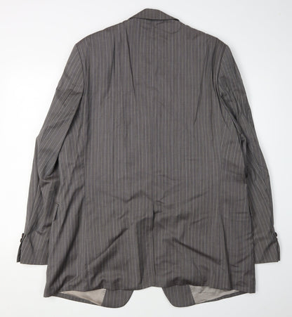 Mens UK Size 46 Van Gils Regular Grey Suit Jacket