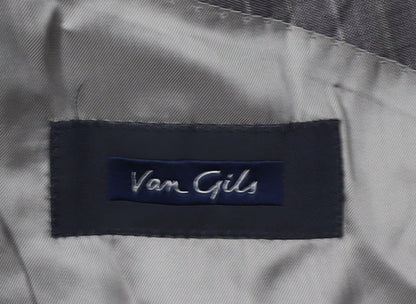 Mens UK Size 46 Van Gils Regular Grey Suit Jacket