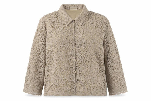 Womens UK Size 16 Eastex Beige  Blouse
