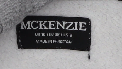 McKenzie Women’s Grey Pullover Hoodie UK 10 Regular Fit