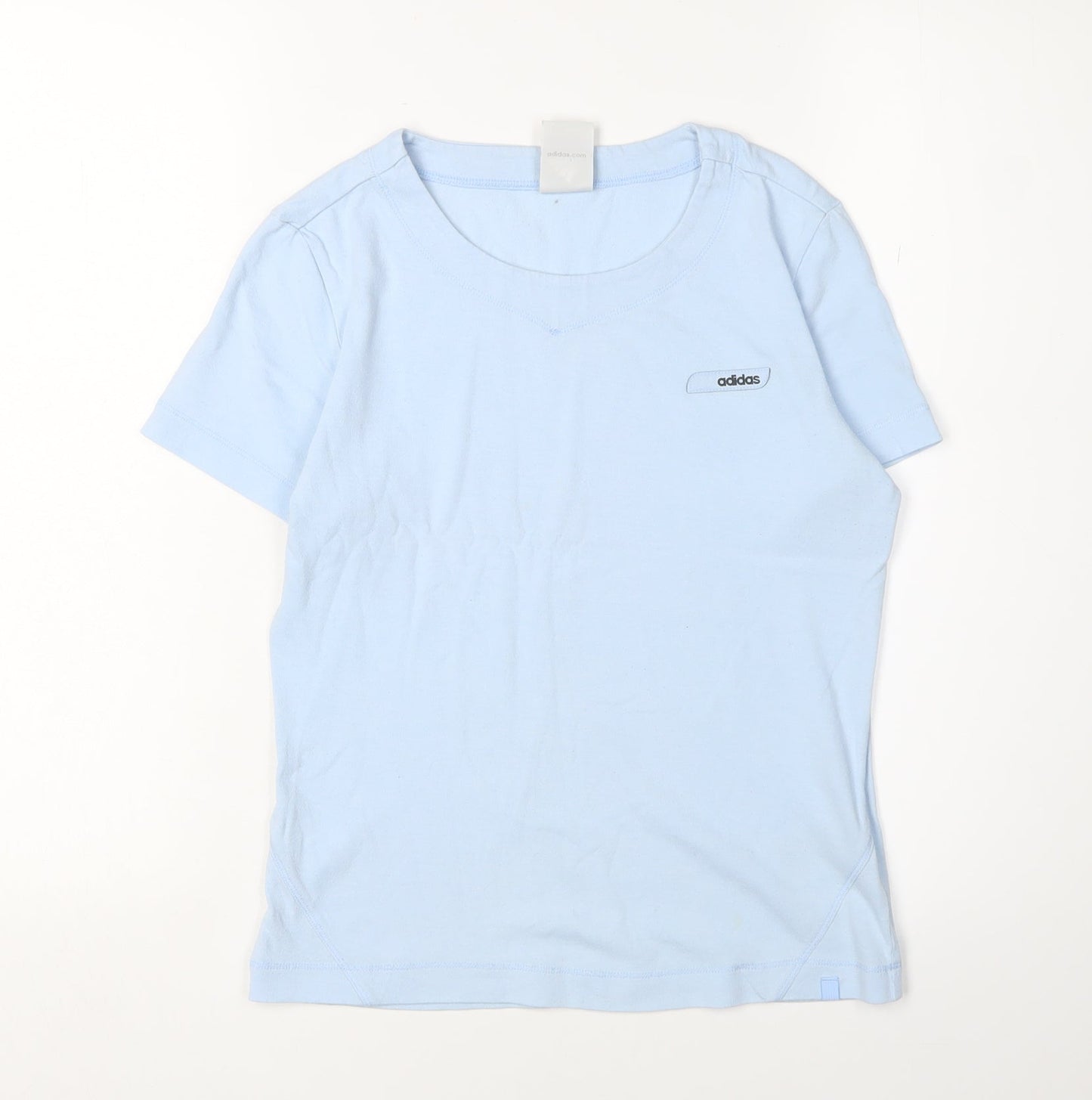Adidas Women's Blue T-Shirt Size 10