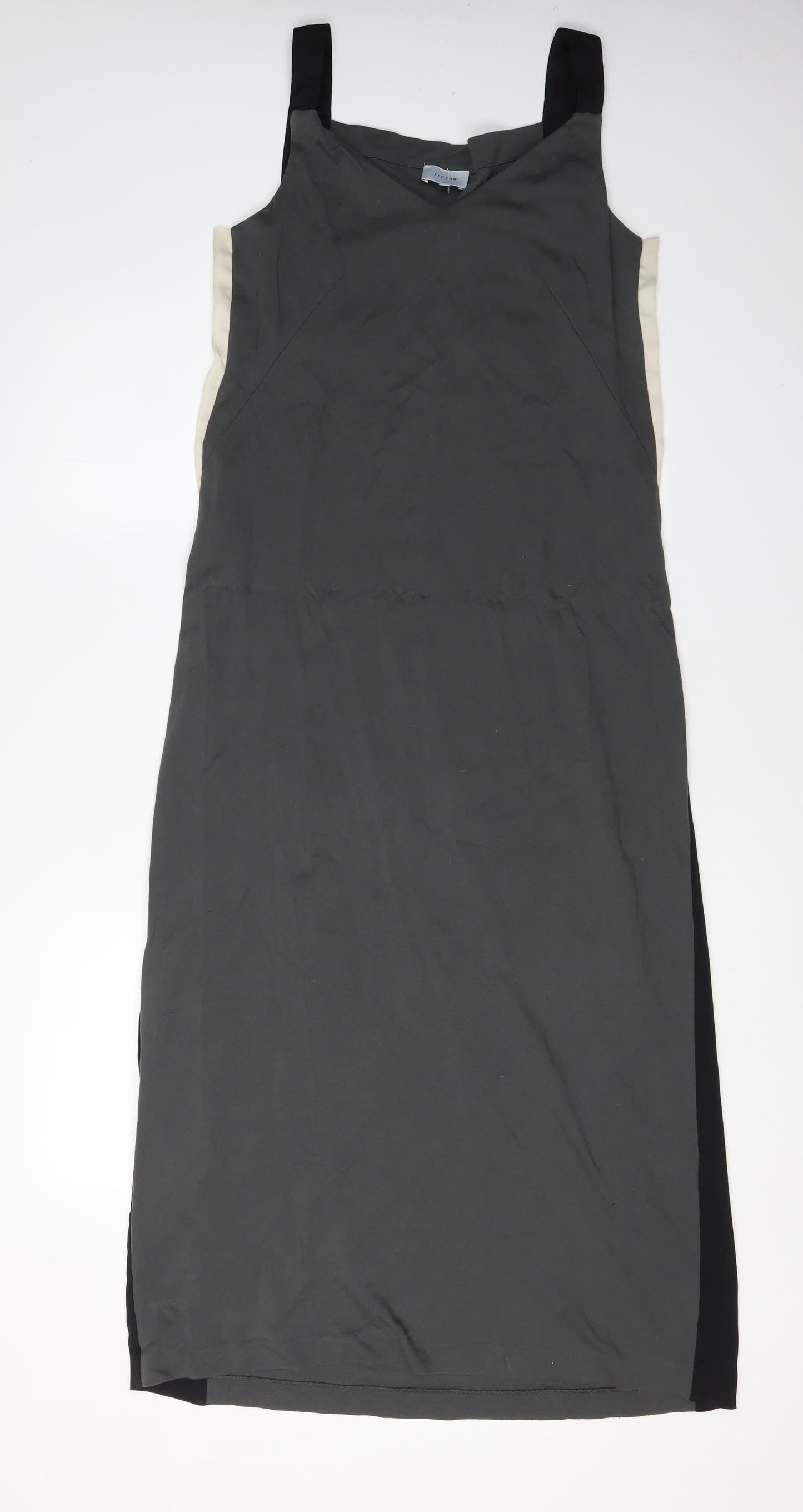 Jigsaw Women's Black Shift Dress - M Viscose Blend