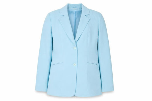 Womens UK Size 14 Long Tall Sally Tall Blue Blazer