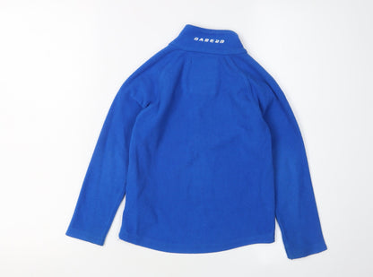 Dare 2b Boys Blue Fleece 1/2 Zip Sweatshirt, Size 5-6 Years