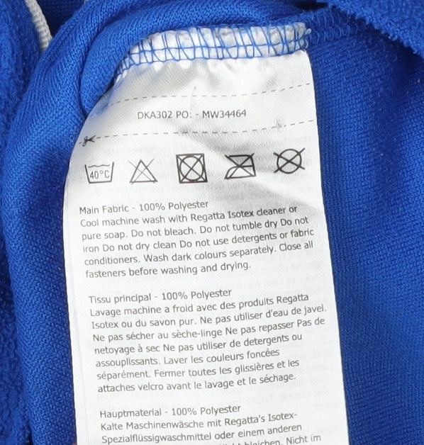 Dare 2b Boys Blue Fleece 1/2 Zip Sweatshirt, Size 5-6 Years