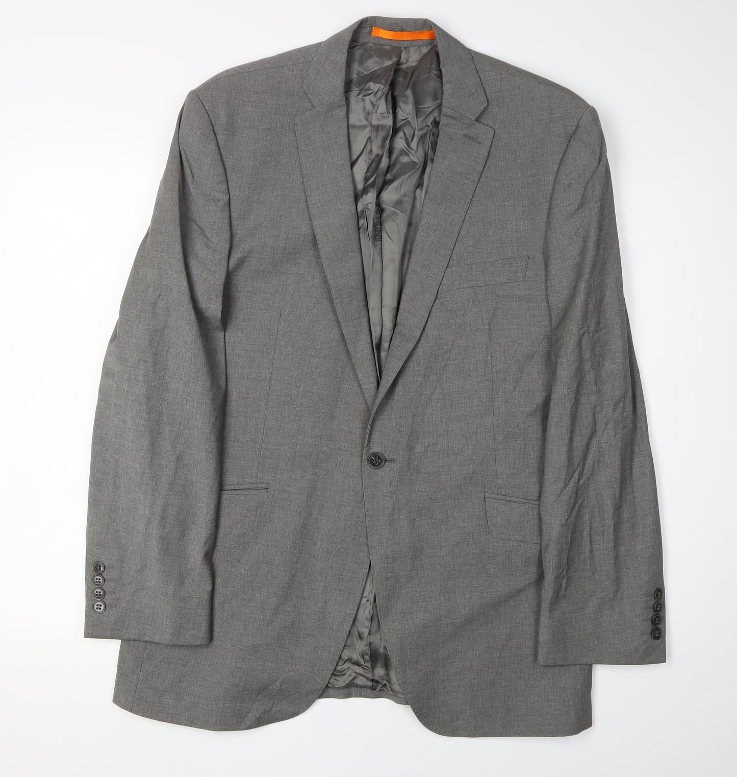 Mens UK Size 42 Ben Sherman Regular Grey Suit Jacket