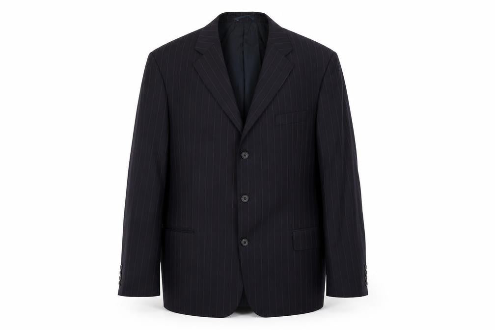 Mens UK Size 44 HUGO BOSS Regular Blue Suit Jacket