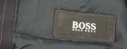 Mens UK Size 44 HUGO BOSS Regular Blue Suit Jacket