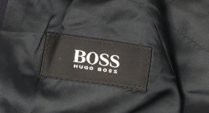 Mens UK Size 38 HUGO BOSS Regular Blue Suit Jacket