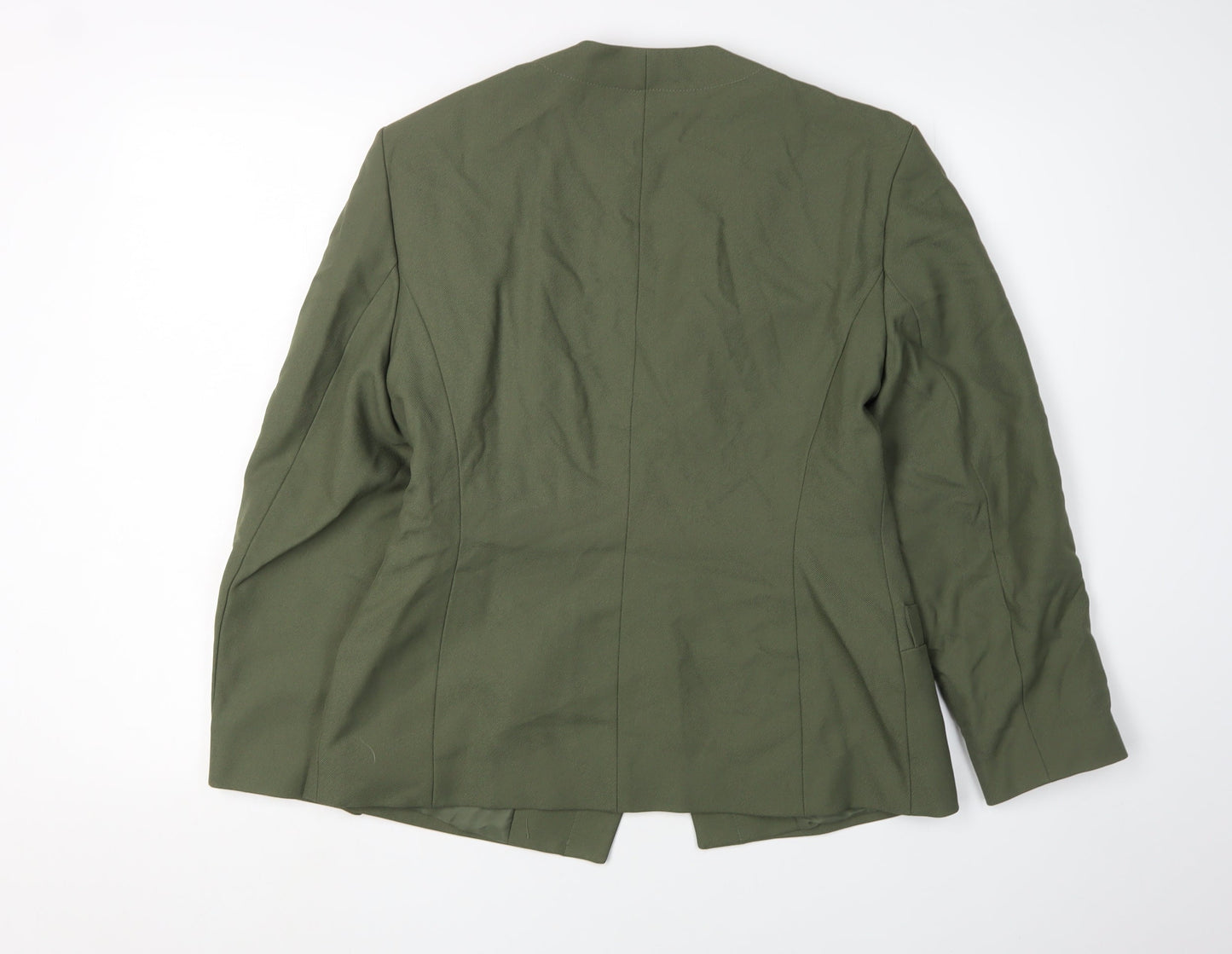 Eastex Women's Green Suit Jacket Size 12 Lined