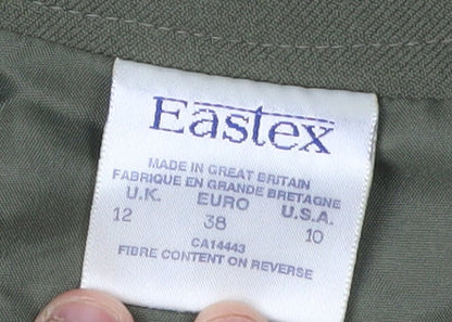 Eastex Women's Green Suit Jacket Size 12 Lined