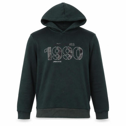 Mens UK Size M JACK & JONES Green Pullover Hoodie