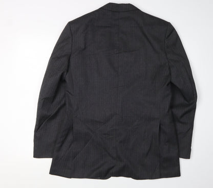 Mens UK Size 40 Dunn & Co Regular Grey Suit Jacket