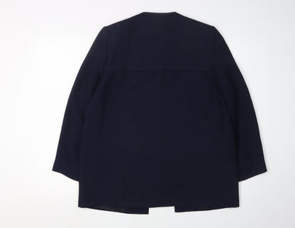 Womens UK Size S Alexon Petites Blue Blazer