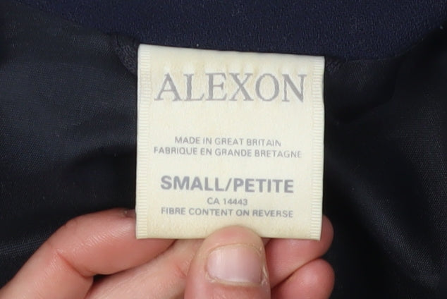 Womens UK Size S Alexon Petites Blue Blazer
