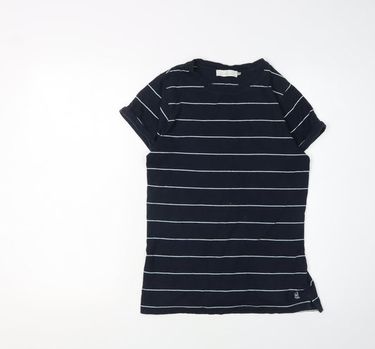 Henri Lloyd Women's Blue Striped T-Shirt, Size S