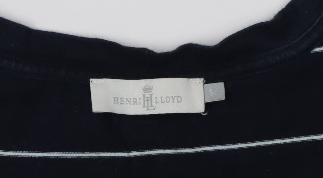 Womens UK Size S Henri Lloyd Blue Basic T-Shirt