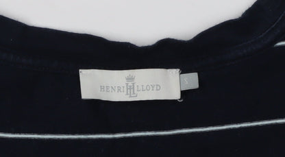 Womens UK Size S Henri Lloyd Blue Basic T-Shirt
