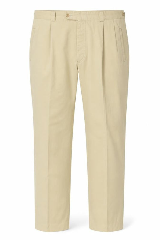 Mens UK Size 34 in Austin Reed Regular Fit Dress Pants Beige Trousers
