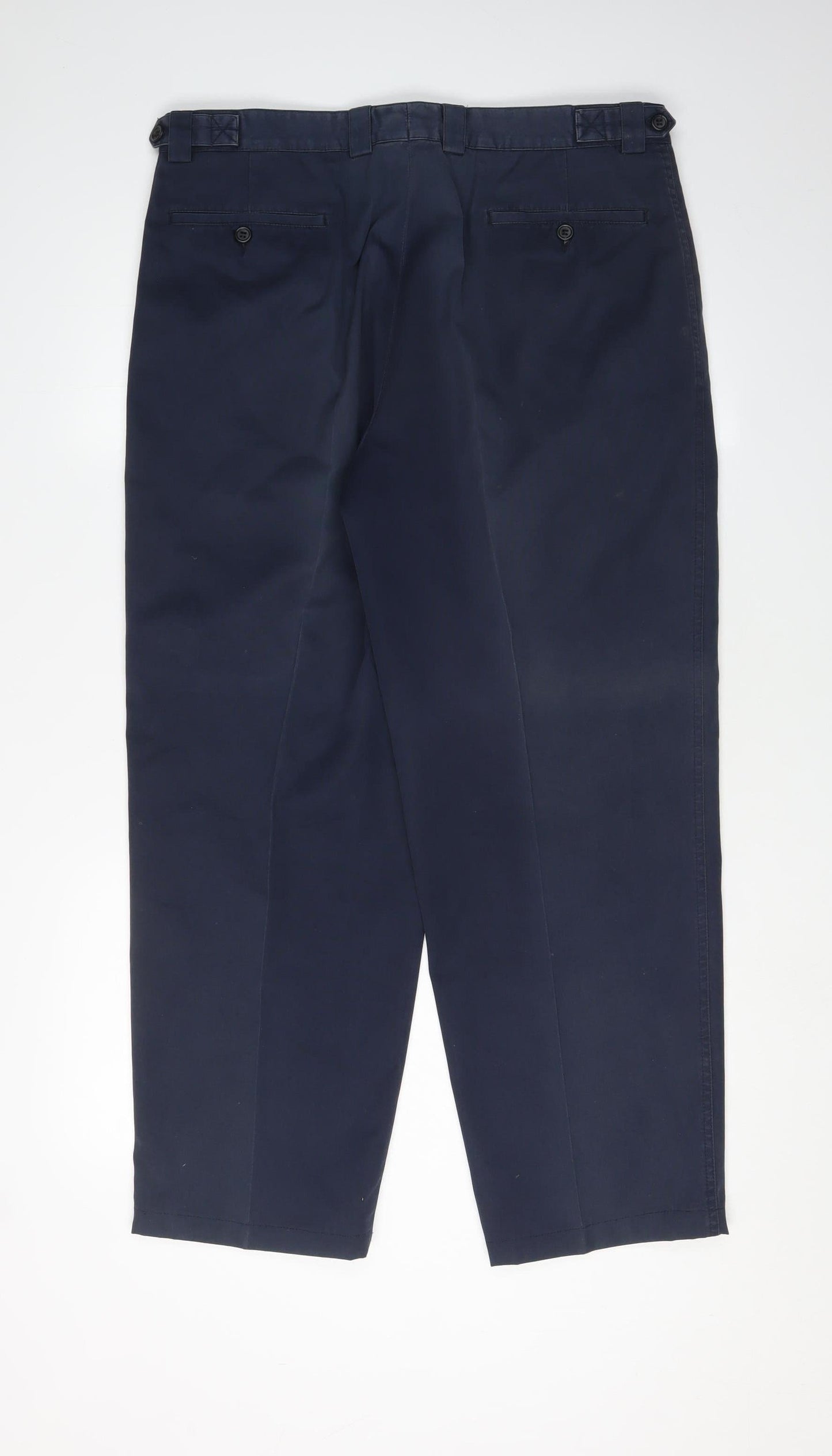 Austin Reed Men's Blue Chino Trousers, 36S