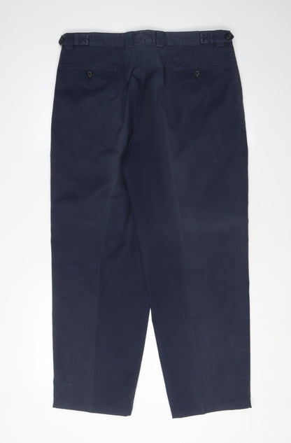 Austin Reed Men's Blue Chino Trousers, 36S