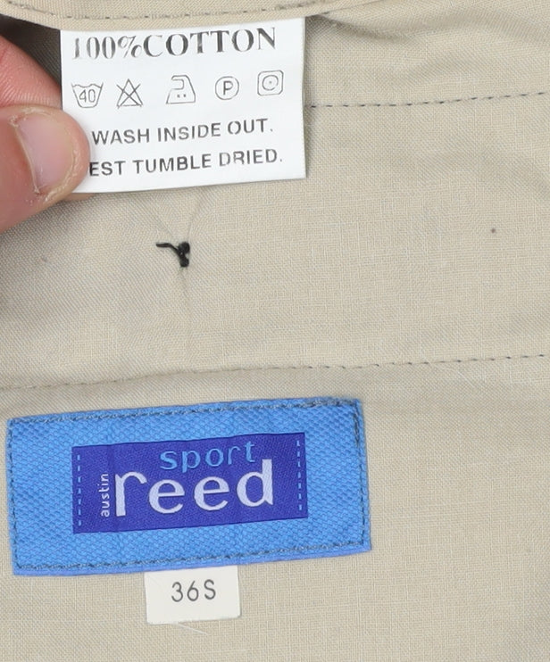 Austin Reed Men's Blue Chino Trousers, 36S