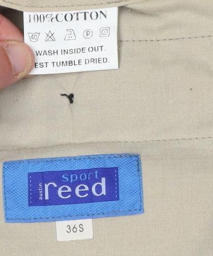 Austin Reed Men's Blue Chino Trousers, 36S