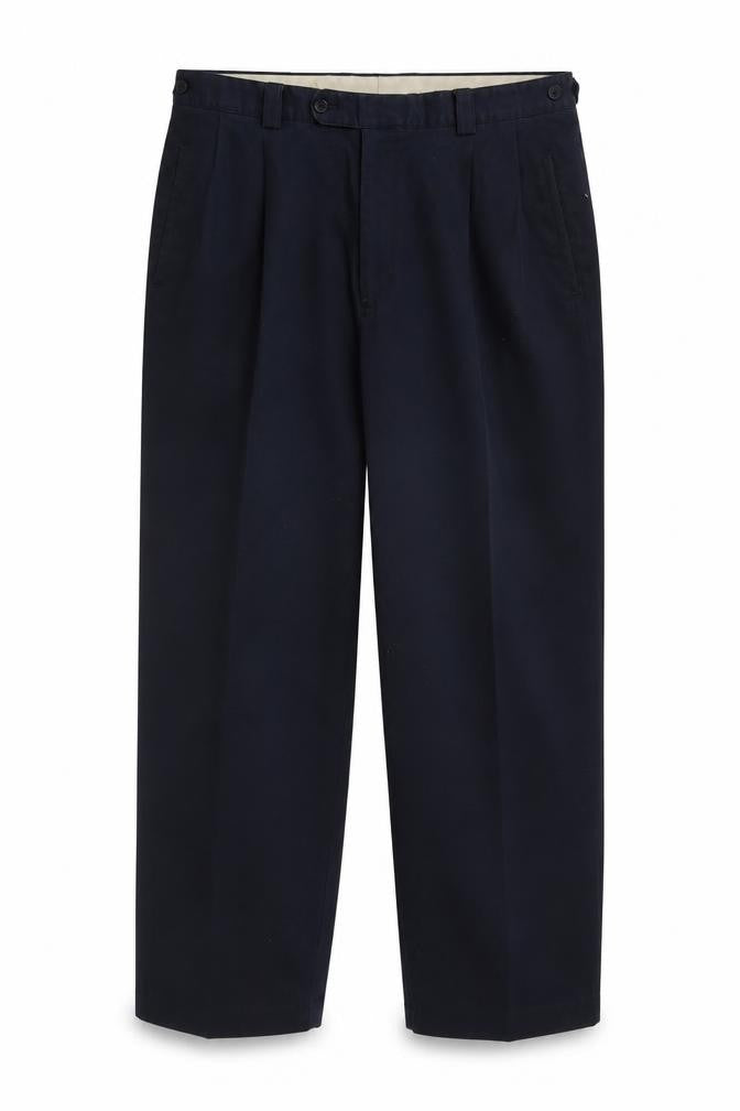 Mens UK Size 36S Austin Reed Regular Fit Dress Pants Black Trousers