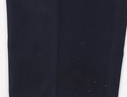 Austin Reed Men's Black Dress Pants 36S Cotton