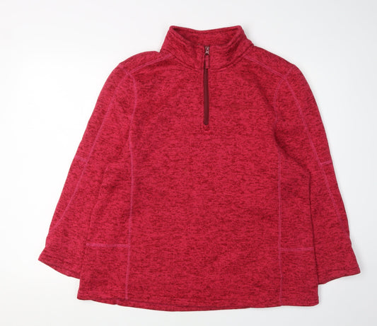 Womens UK Size 18 Mountain Warehouse Red Pullover Sweatshirt