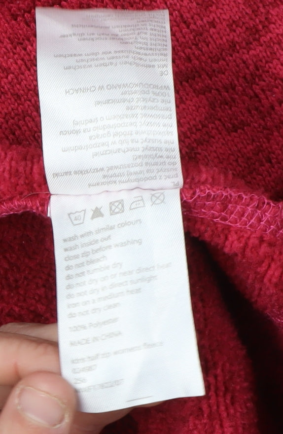 Womens UK Size 18 Mountain Warehouse Red Pullover Sweatshirt