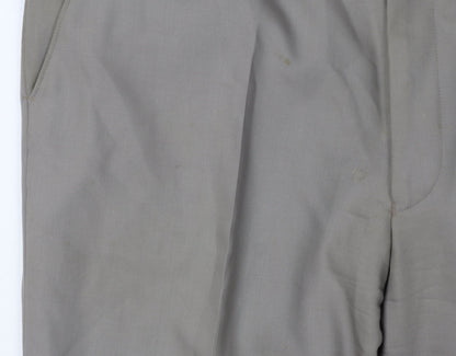 Jeff Banks Men's Beige Dress Pants, Size 38, Regular Fit