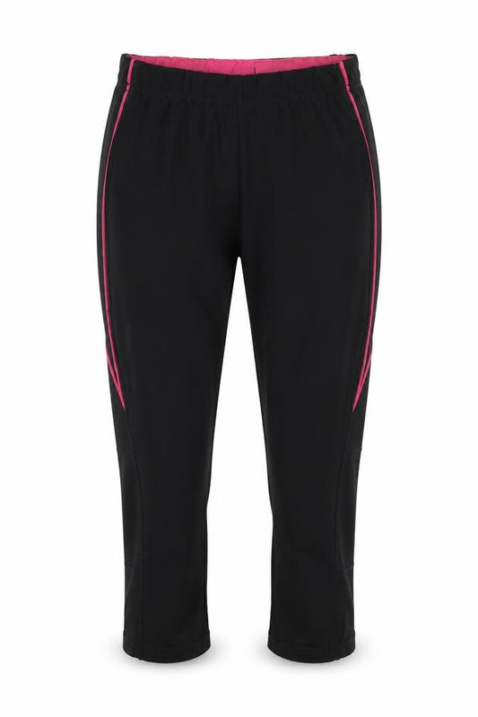 Womens UK Size 8 Karrimor Athletic Fit Cropped Black Trousers