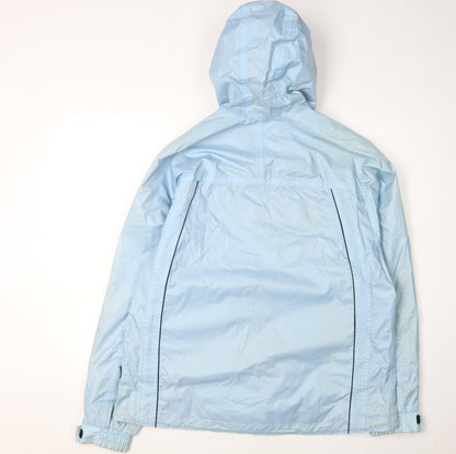 Womens UK Size 16 Peter Storm Blue Rain Coat