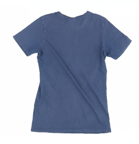 Mens UK Size XS Hype Blue  T-Shirt