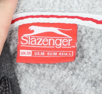 Mens UK Size M Slazenger Grey Pullover Hoodie