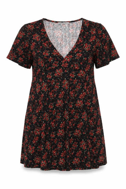 Pull & Bear Women's Floral A-Line Dress in M