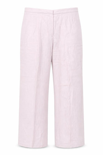 Caroline Biss Women's Pink Pleated Trousers