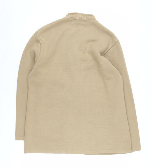 Womens UK Size M Bonmarché Beige Cardigan Jumper